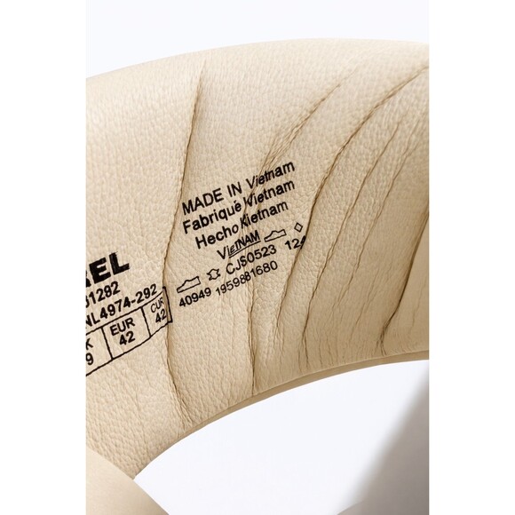 Sorel Vibe Twist Slide Sandals Womens 11 Honey White Platform Comfort Slides New - Picture 12 of 14